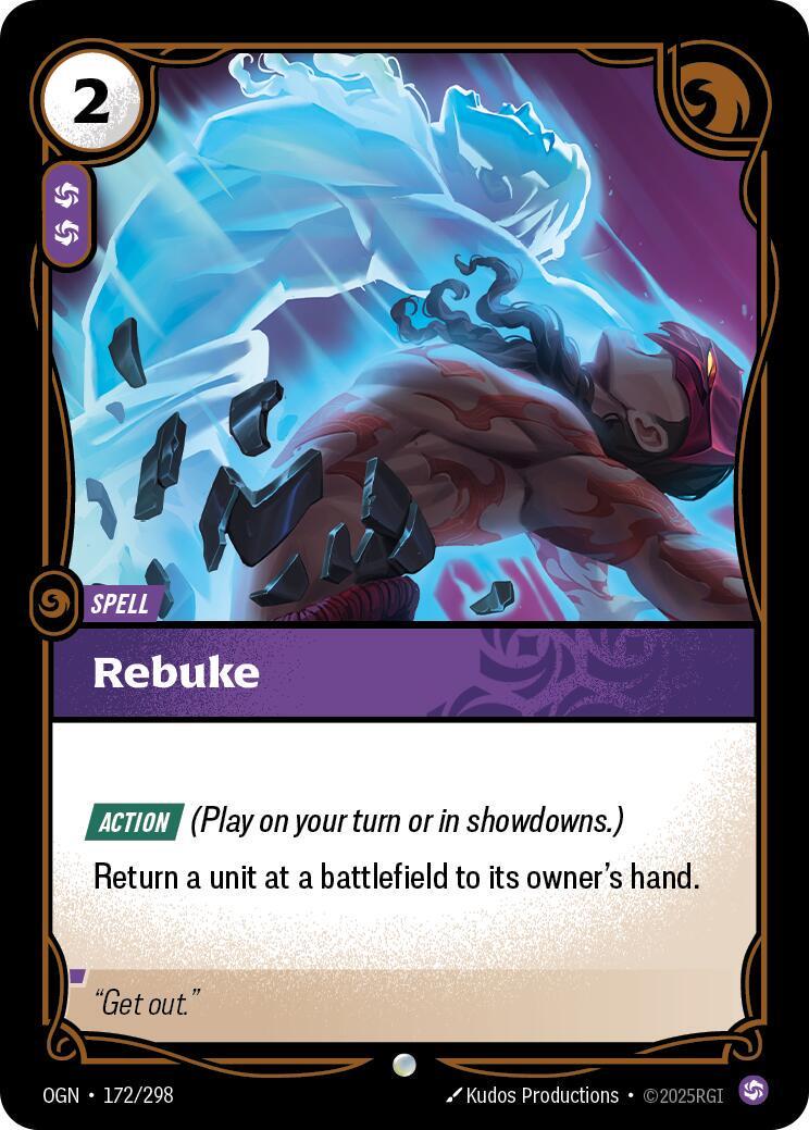 Rebuke #172