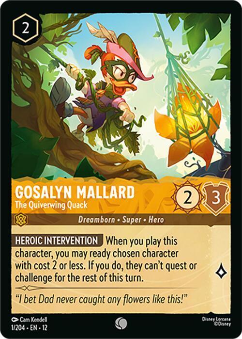 Gosalyn Mallard - The Quiverwing Quack #1
