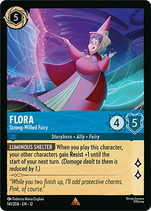 Flora - Strong-Willed Fairy #141