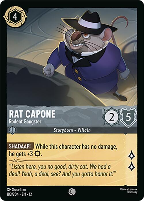 Rat Capone - Rodent Gangster #183