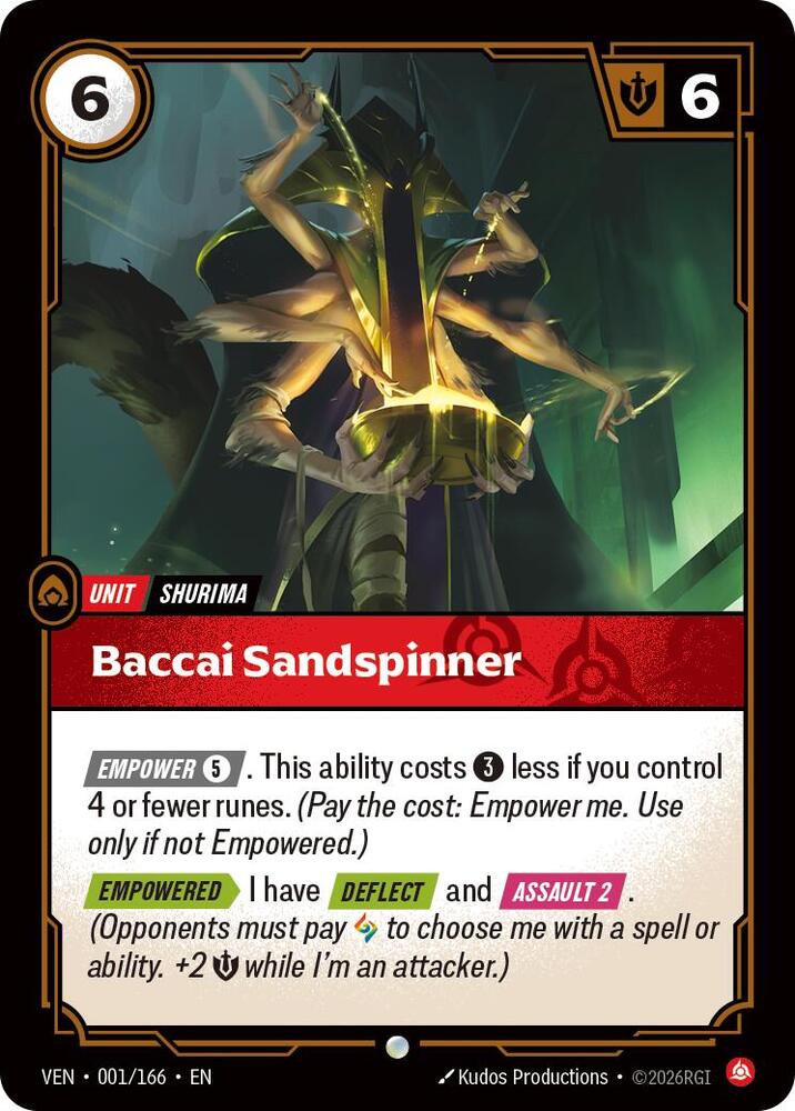 Baccai Sandspinner #001