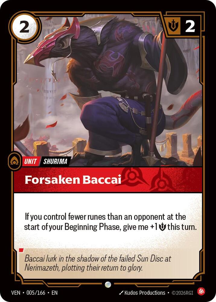 Forsaken Baccai #005