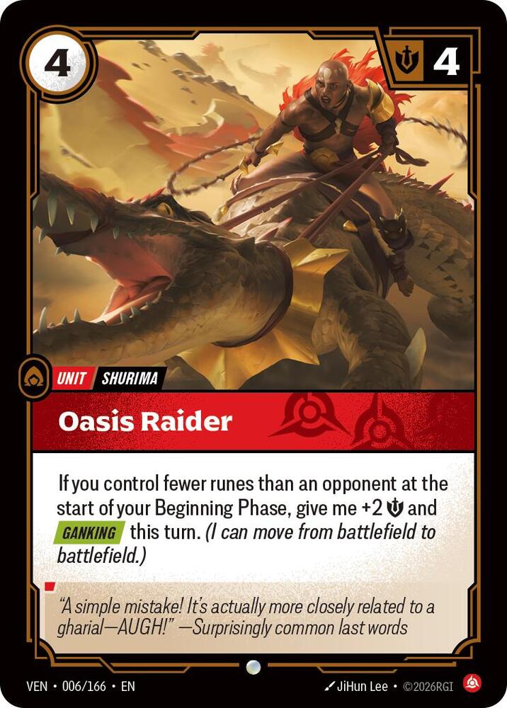 Oasis Raider [Foil] #006