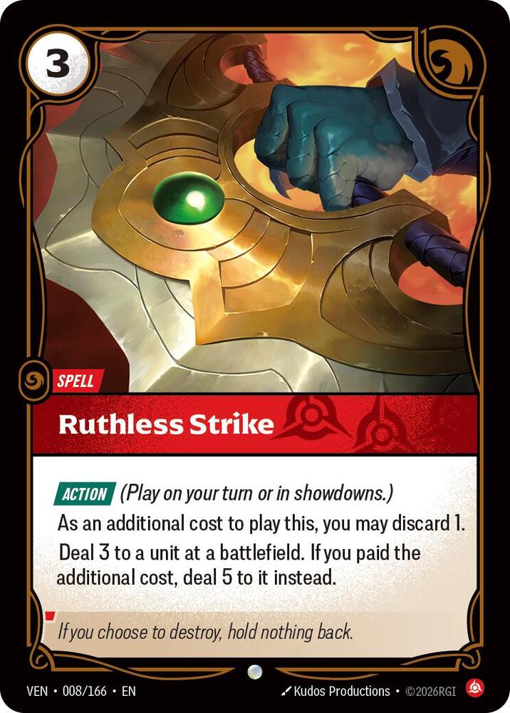 Ruthless Strike #008