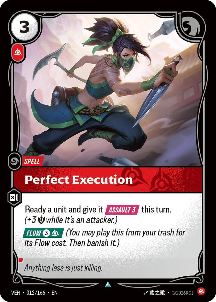 Perfect Execution #012