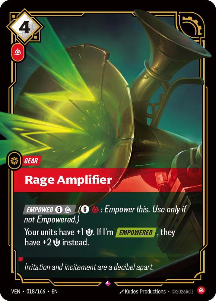 Rage Amplifier #018