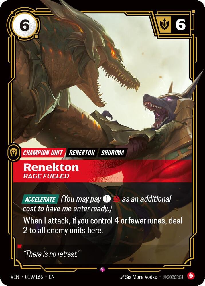 Renekton, Rage Fueled #19