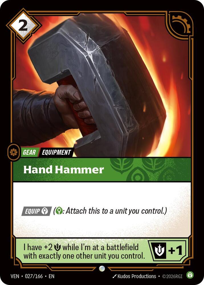 Hand Hammer #027