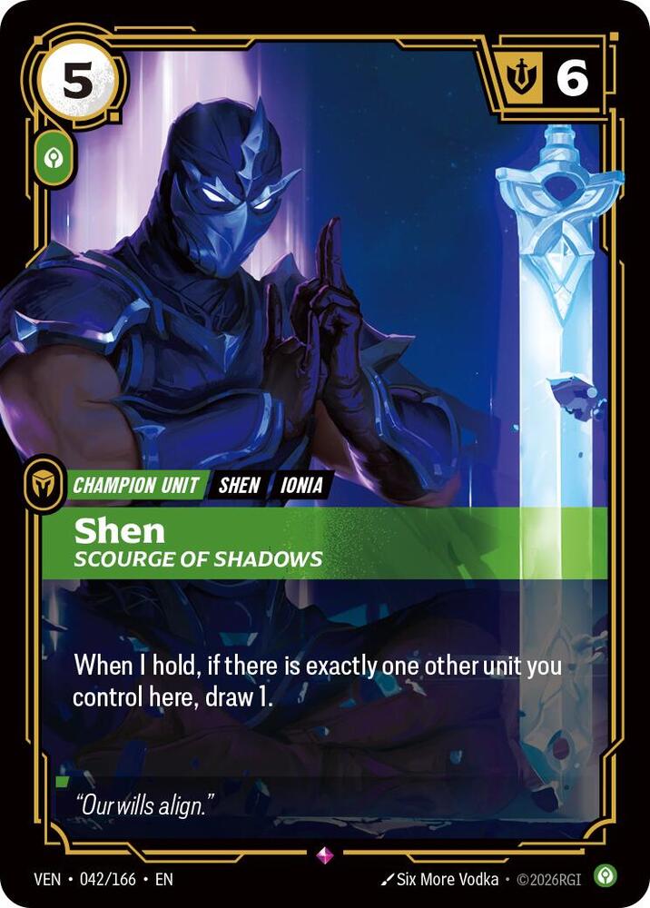Shen, Scourge of Shadows #042