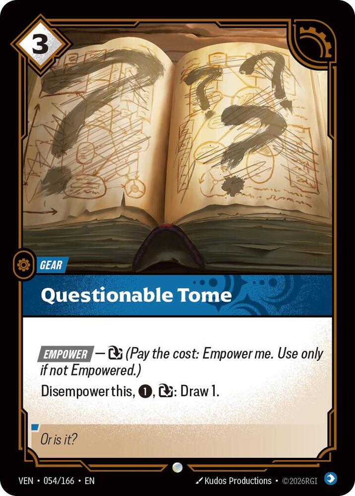 Questionable Tome #054