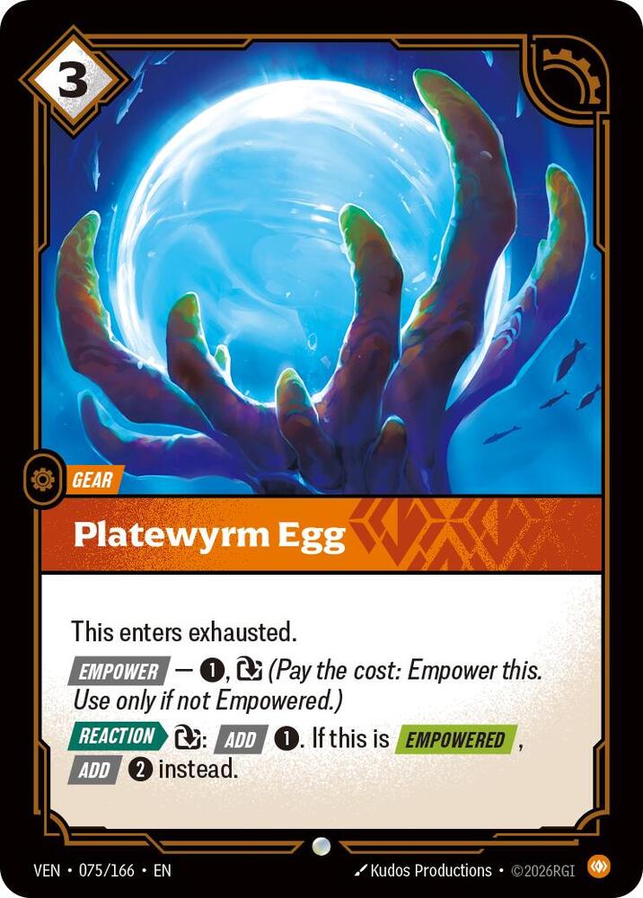 Platewyrm Egg #075