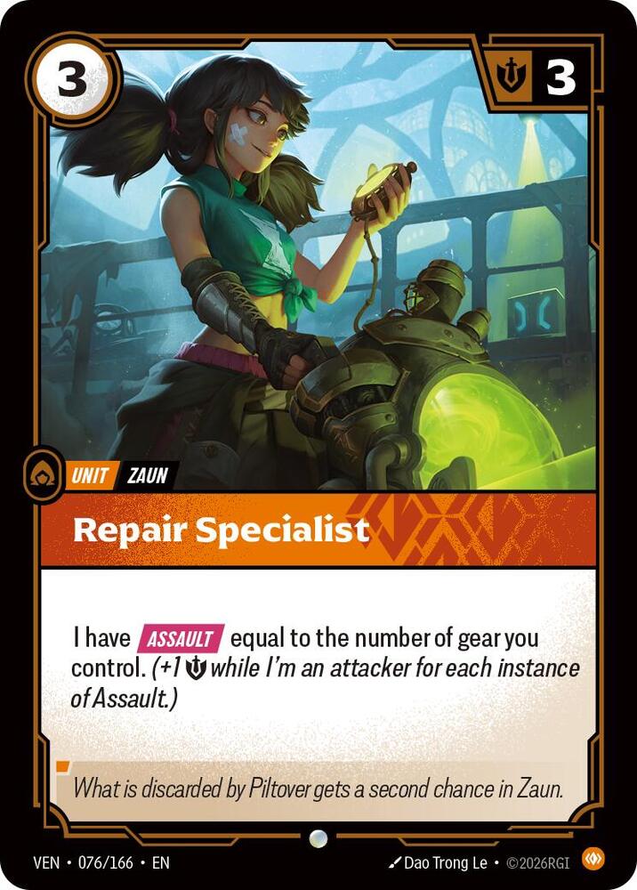 Repair Specialist #076