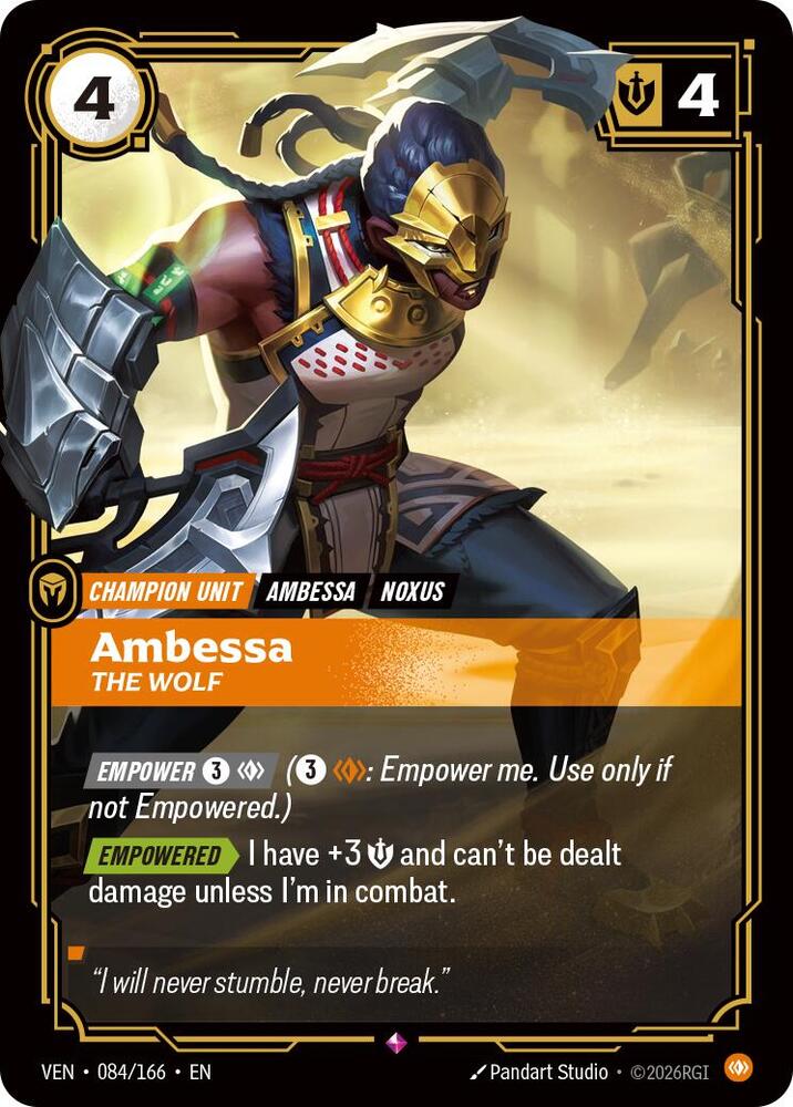 Ambessa - The Wolf #084