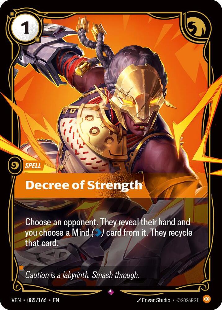 Decree of Strength #085