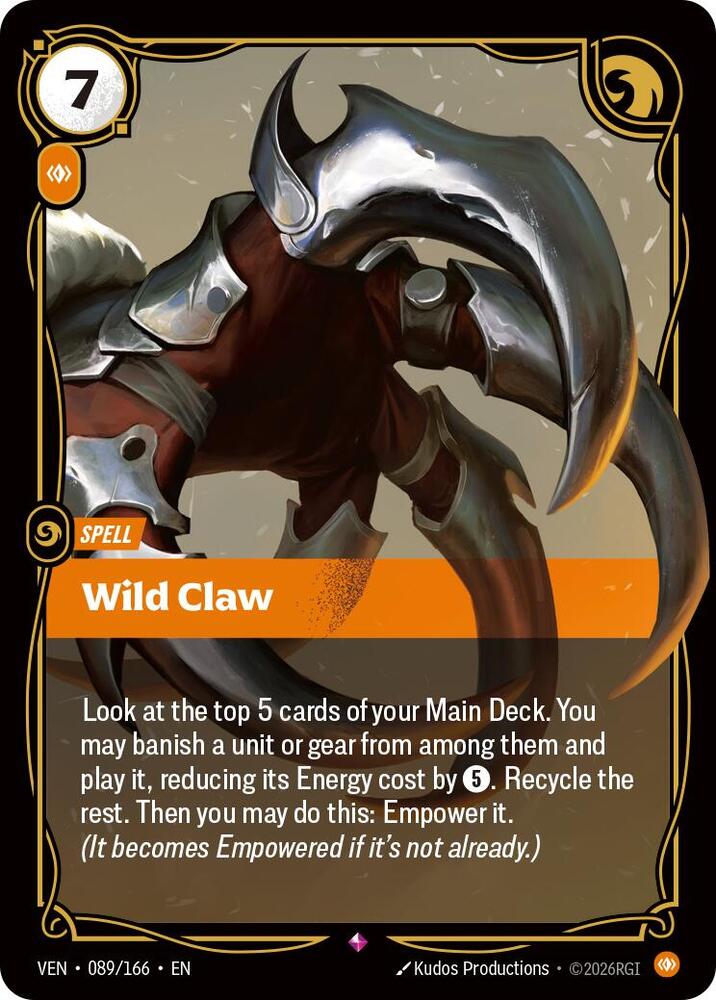 Wild Claw #089