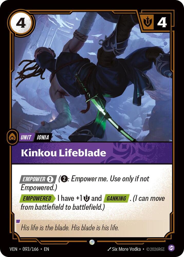 Kinkou Lifeblade [Foil] #093