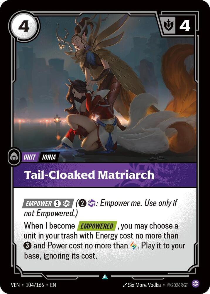 Tail-Cloaked Matriarch #104