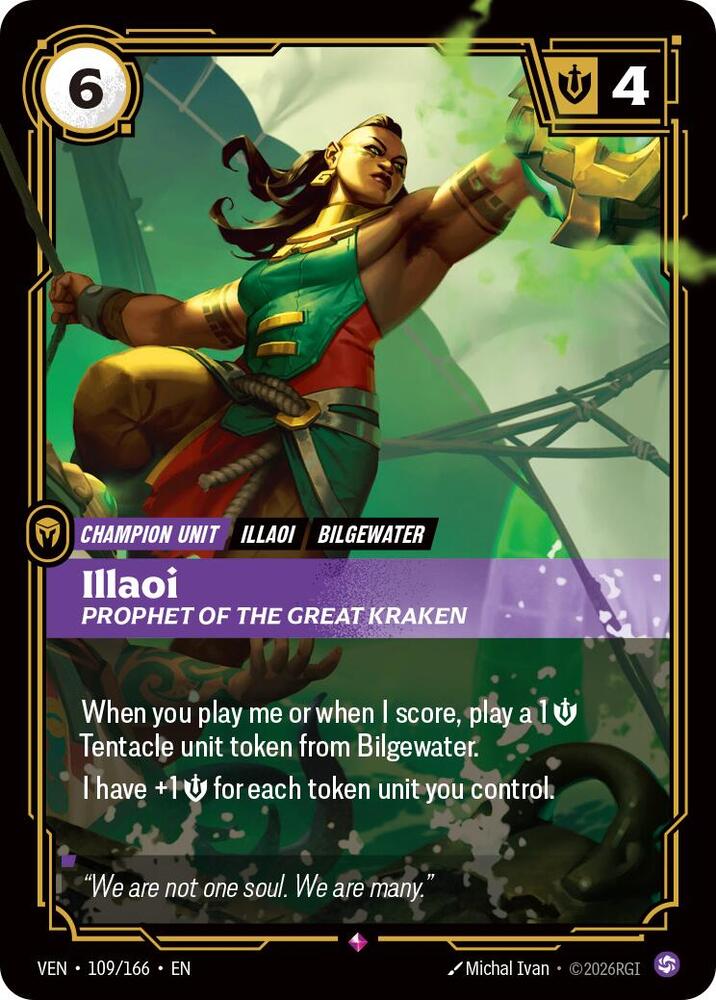 Illaoi - Prophent of the Great Kraken #109
