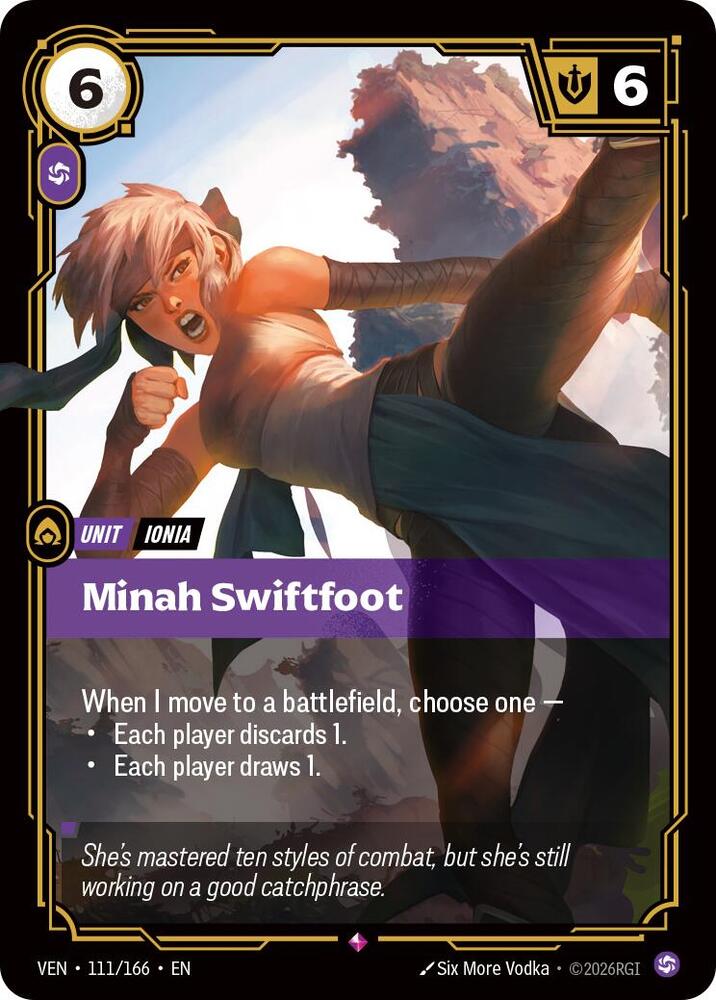 Minah Swiftfoot #111
