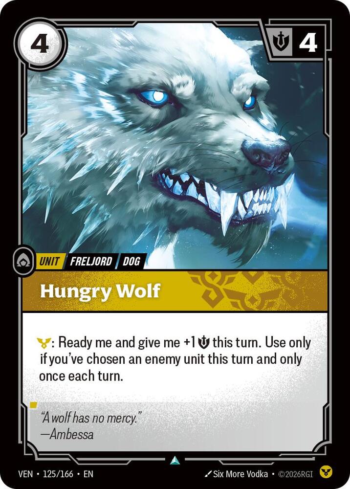Hungry Wolf [Foil] #125