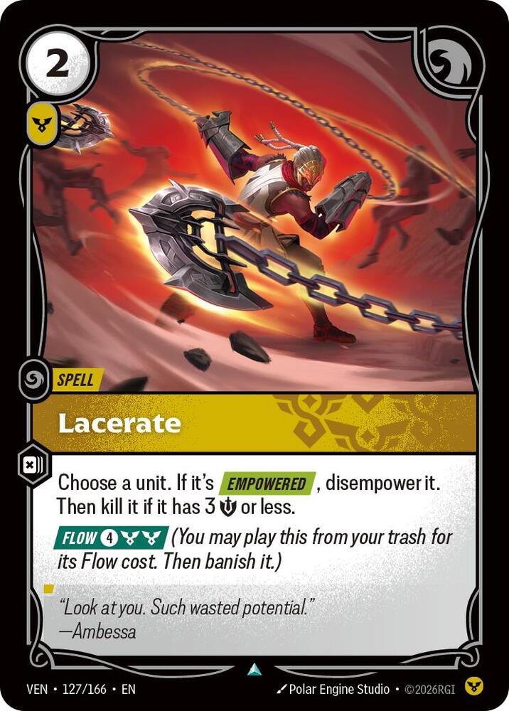 Lacerate #127