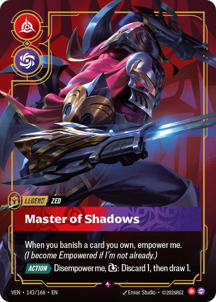 Zed - Master of Shadows #143