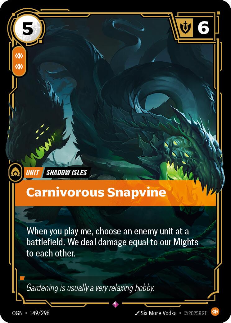 Carnivorous Snapvine #149