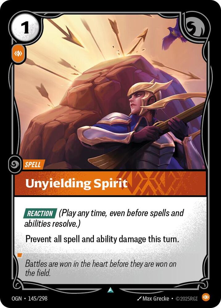 Unyielding Spirit #145