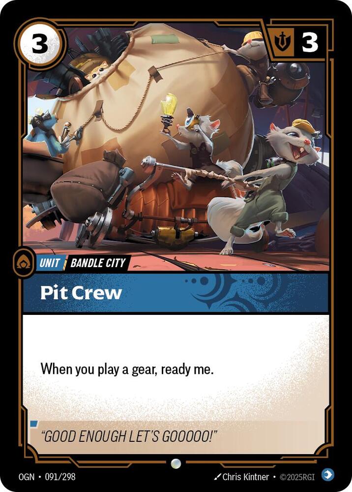 Pit Crew [Foil] #91