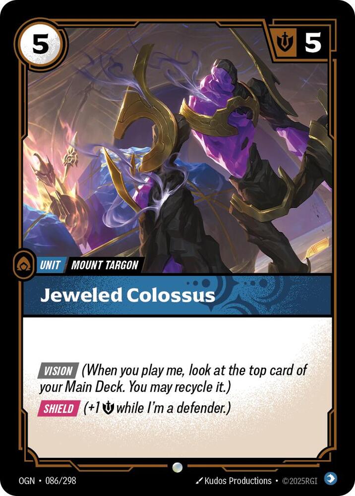 Jeweled Colossus [Foil] #86