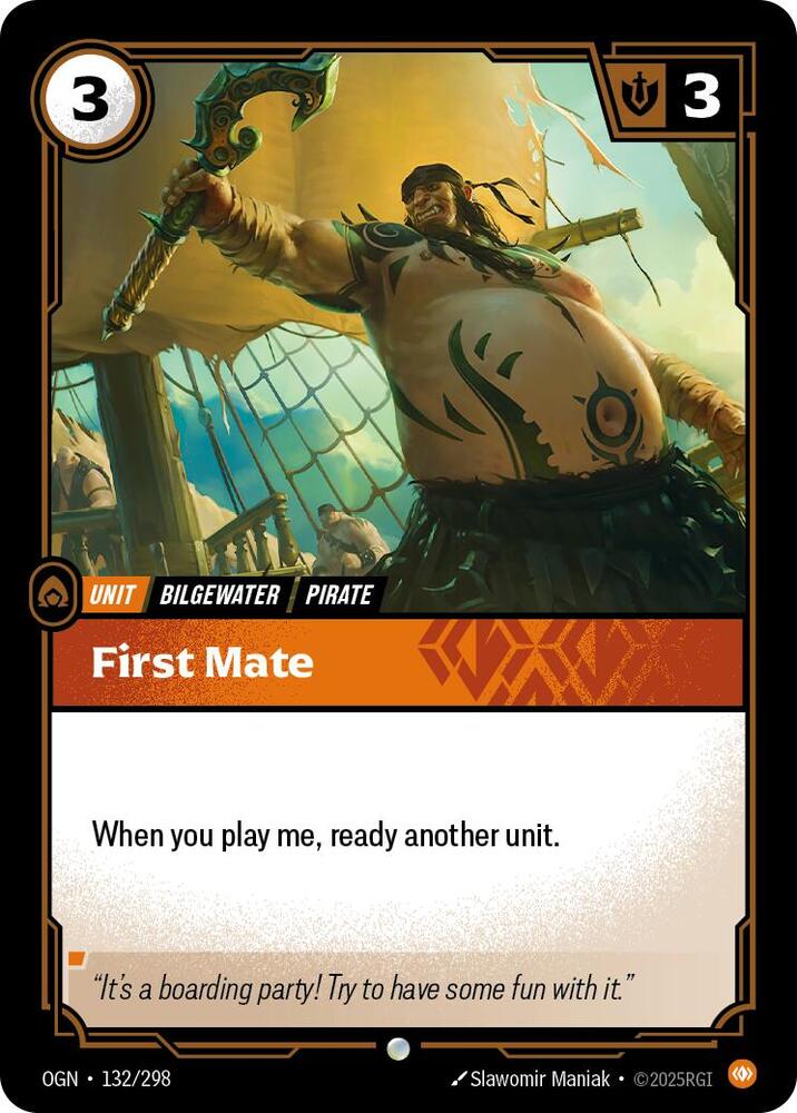 First Mate #132