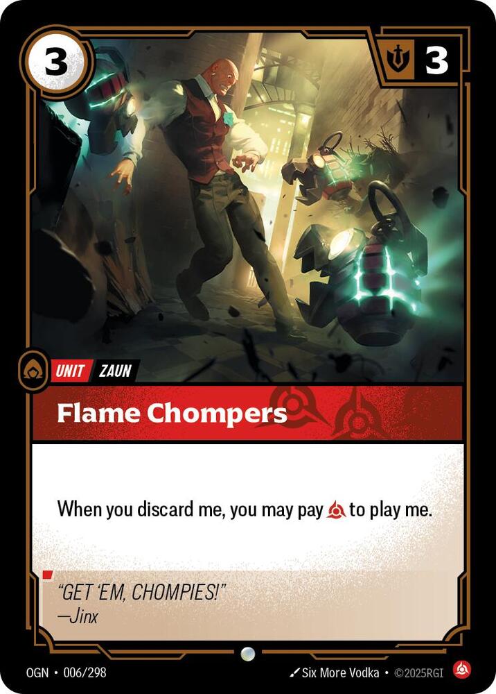 Flame Chompers [Foil] #6