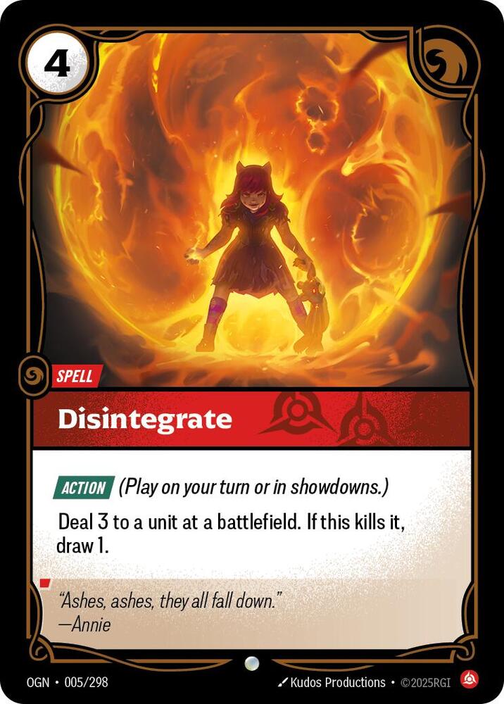 Disintegrate [Foil] #5
