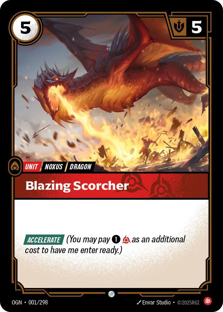 Blazing Scorcher [Foil] #1