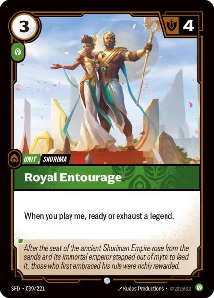 Royal Entourage [Foil] #39