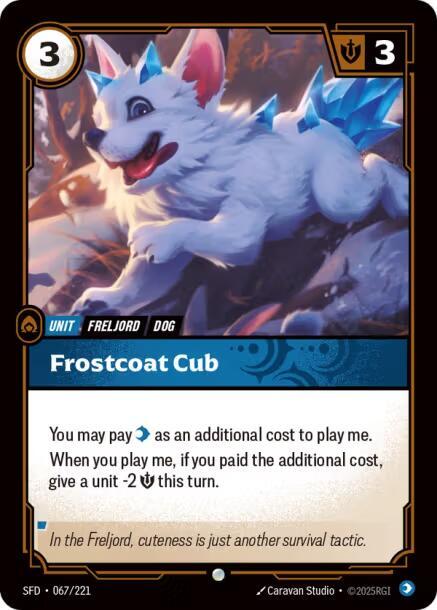 Frostcoat Cub [Foil] #67