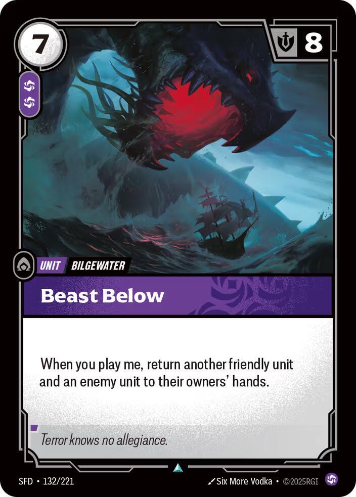Beast Below [Foil] #132