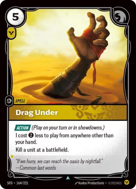Drag Under [Foil] #164