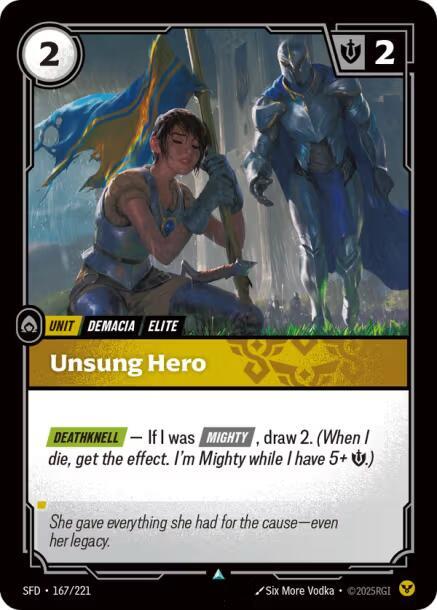 Unsung Hero [Foil] #167