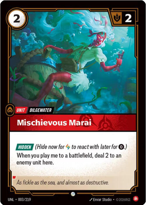 Mischievous Marai [Foil] #3