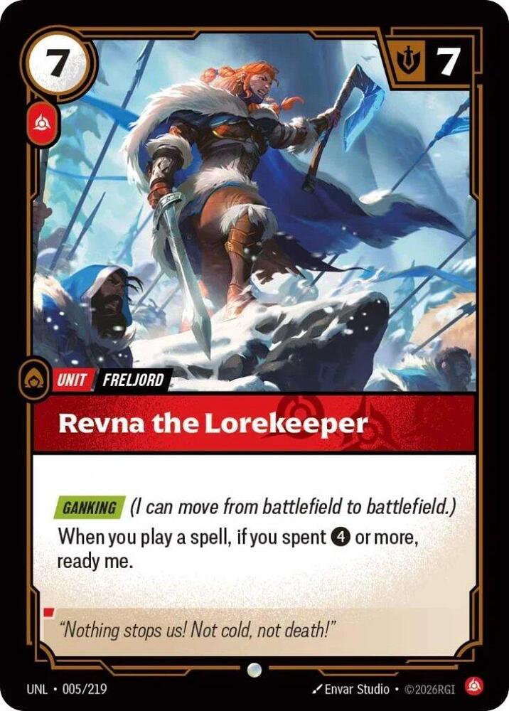 Revna the Lorekeeper [Foil] #5