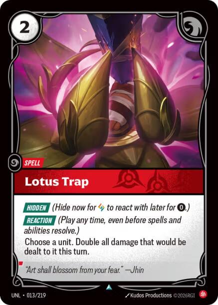 Lotus Trap [Foil] #13