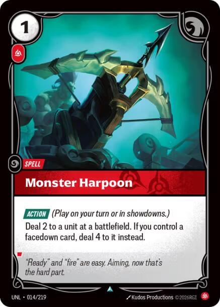 Monster Harpoon [Foil] #14