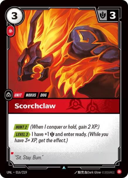 Scorchclaw #16