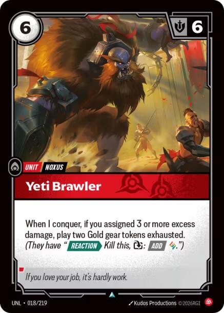 Yeti Brawler #18