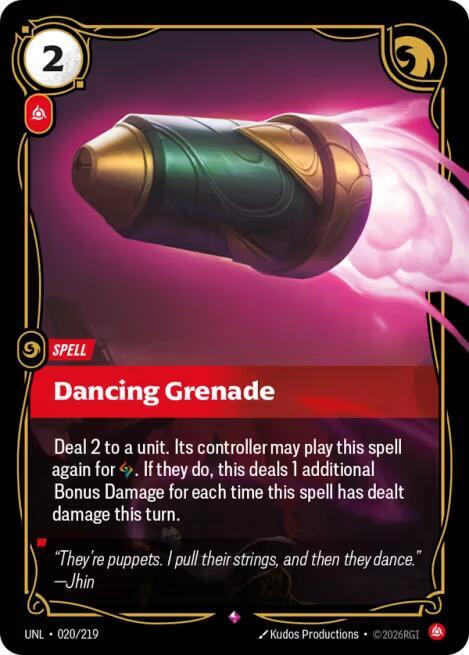 Dancing Grenade #20