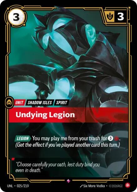 Undying Legion #25