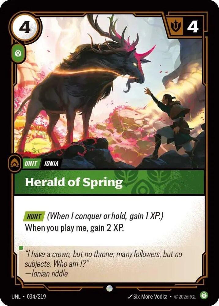 Herald of Spring [Foil] #34