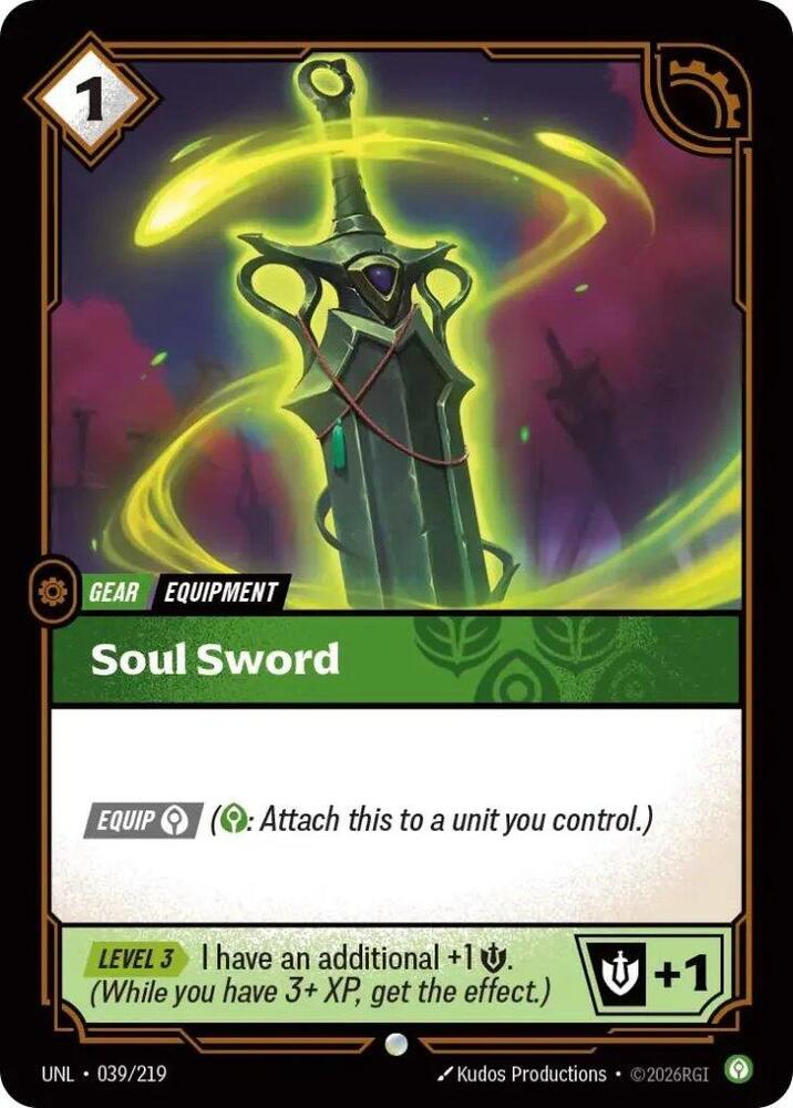 Soul Sword [Foil] #39