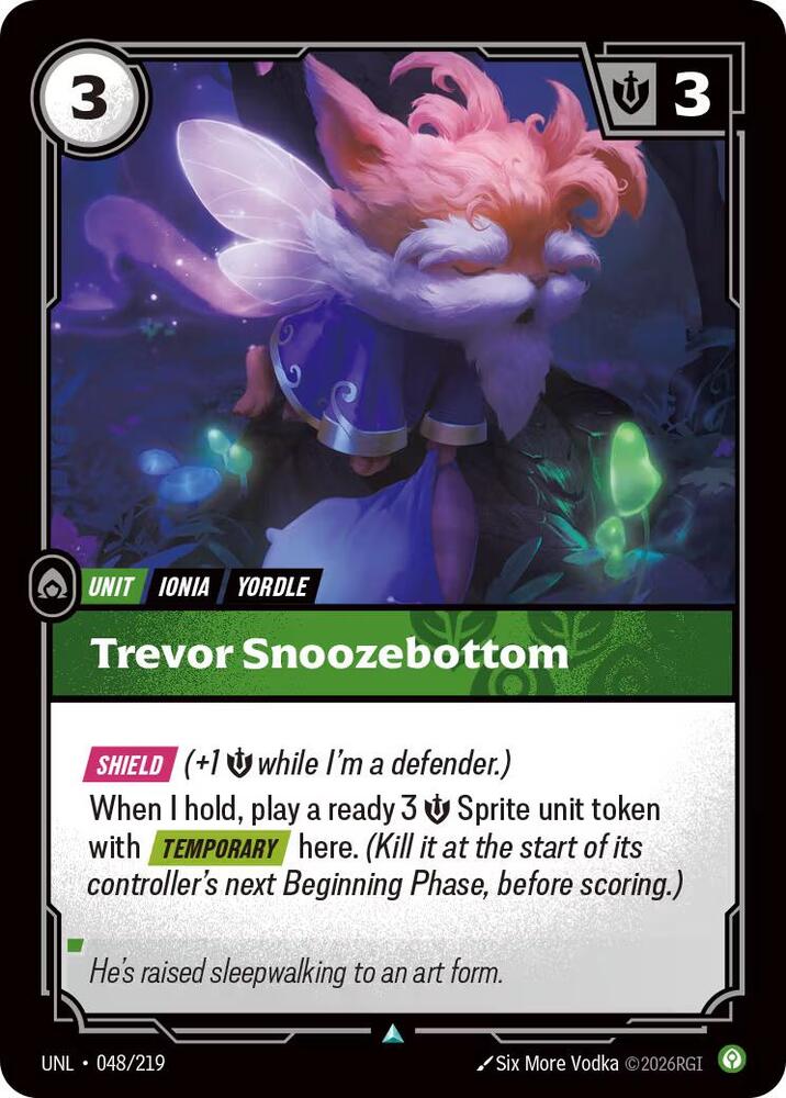 Trevor Snoozebottom [Foil] #48
